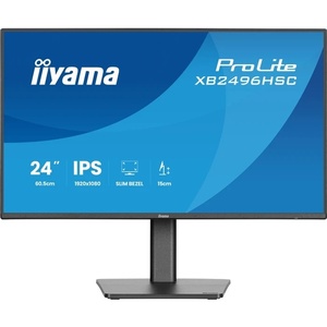 XB2496HSC-B1 - iiyama ProLite XB2496HSC-B1 - 24" FHD 16:9 4ms 144Hz IPS Adaptive Sync - HDMI et USB-C (DP Alt Mode et PD 65W)