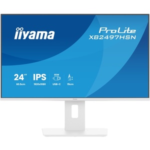 XB2497HSN-W1 - iiyama ProLite XB2497HSN-W1 - 23.8" FHD 16:9 1ms 100Hz IPS- HDMI, DP et USB-C (DP alt mode et PD 65W)