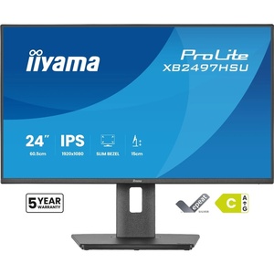 XB2497HSU-B1 - iiyama ProLite XB2497HSU-B1 - 23.8" FHD 16:9 4ms 120Hz IPS Adaptive Sync - HDMI et DP