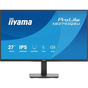 XB2793QSU-B1 - iiyama ProLite XB2793QSU-B1 - 27" QHD 16:9 1ms IPS - HDMI et DP
