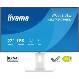 XB2797HSU-W1 - iiyama ProLite XB2797HSU-W1 - 27" FHD 16:9 4ms 120Hz IPS Adaptive Sync - HDMI et DP