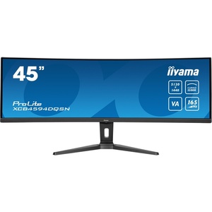 XCB4594DQSN-B1 - iiyama ProLite XCB4594DQSN-B1 - 44.5" DQHD incurvé 1500R 32:9 0.8ms 165Hz VA FreeSync Premium - 2x HDMI, DP et USB-C (PD