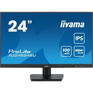 XU2493HSU-B7 - iiyama ProLite XU2493HSU-B7 - 23.8" FHD 16:9 1ms 100Hz IPS FreeSync - HDMI et DP