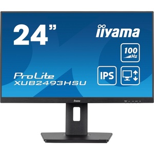 XUB2493HSU-B7 - iiyama ProLite XUB2493HSU-B7 - 23.8" FHD 16:9 1ms 100Hz Adaptive Sync IPS - HDMI et DP