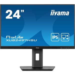 XUB2497HSU-B1 - iiyama ProLite XUB2497HSU-B1 - 23.8" FHD 16:9 4ms 100Hz IPS Adaptive Sync - HDMI et DP