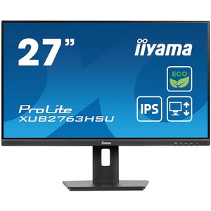 XUB2763HSU-B1 - iiyama ProLite XUB2763HSU-B1 - 27" FHD 16:9 3ms 100Hz IPS FreeSync - HDMI et DP