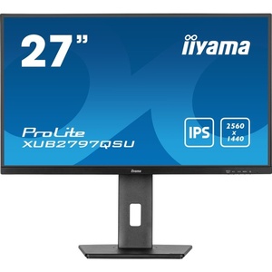 XUB2797QSU-B2 - iiyama ProLite XUB2797QSU-B2 - 27" QHD 16:9 1ms 100Hz IPS Adaptive Sync - HDMI et DP