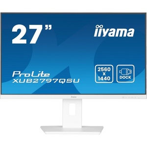 XUB2797QSU-W2 - iiyama ProLite XUB2797QSU-W2 - 27" QHD 16:9 1ms 100Hz IPS Adaptive Sync - HDMI et DP