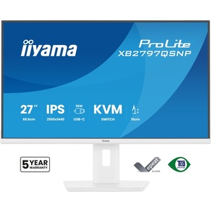 XB2797QSNP-W1 - iiyama Prolite XB2797QSNP-W1 - 27" QHD 16:9 1ms IPS - HDMI, DP et USB-C (DP alt mode + PD 96W)
